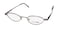 SmartFlip 450 MensWomens Cat Eye FullRim Shape Sunglass Lens ClipOns Spring Hinges EyeglassesEye Glasses 4219135 Matte Silver
