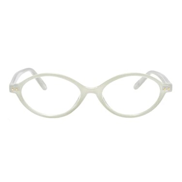 TIJN Olisa Blue Light Blocking Glasses for Women MenRetro Oval Frame Bluelight Eyeglasses for GamingComputerScreenGrey
