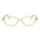 TIJN Olisa Blue Light Blocking Glasses for Women MenRetro Oval Frame Bluelight Eyeglasses for GamingComputerScreenIvory