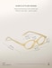 TIJN Olisa Blue Light Blocking Glasses for Women MenRetro Oval Frame Bluelight Eyeglasses for GamingComputerScreenIvory
