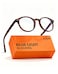 TIJN Blue Light Blocking GlassesVintage Round Frame EyeglassesAntiGlare Computer GlasseScreen Fatigue UV Protection