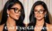 FEISEDY Fashion Cat Eye Blue Light Blocking Glasses for Women Fake Retro Eyeglasses Oversized Stylish Eyewear Frame B0240