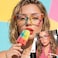 FEISEDY Fashion Cat Eye Blue Light Blocking Glasses for Women Fake Retro Eyeglasses Oversized Stylish Eyewear Frame B0240