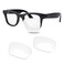 Glintbay 100 PreciseFit Replacement Sunglass Lenses for RayBan Meta Headliner RW4009 50mm Gen 2 RW4013 50mm Crystal Clear Nonpolarized UVBlocking ScratchResistantPerfect Fit
