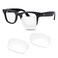 Glintbay 100 PreciseFit Replacement Sunglass Lenses for RayBan Meta Headliner RW4009 50mm Gen 2 RW4013 50mm Crystal Clear Nonpolarized UVBlocking ScratchResistantPerfect Fit