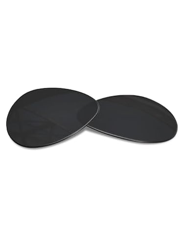 SmartVLT Stealth Black Replacement Lenses for RayBan Aviator RB3025 55mm Sunglass