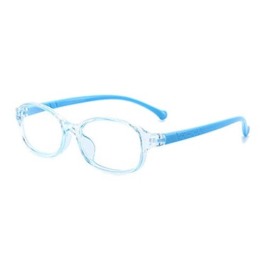 Fantiace Kids Eyeglasses Frame Children Eyewear Student Glasses Clear Lens Girl Blue
