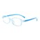 Fantiace Kids Eyeglasses Frame Children Eyewear Student Glasses Clear Lens Girl Blue