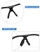 EZReplace Replacement Nose Pads for Oakley Radar PathRadar PitchRadar EV PathRadar EdgeRadar XLRadarLock Path Sunglasses 2 Pairs Black
