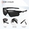 FAGUMA Polarized Sports Sunglasses for Men Women TR90 Frame UV400 Lens