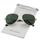 Gleyemor Kids Polarized Aviator Sunglasses for Juniors Teenagers Age 818 GoldG15