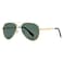 Gleyemor Kids Polarized Aviator Sunglasses for Juniors Teenagers Age 818 GoldG15