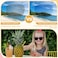 Mdvora Kids Polarized Sunglasses Toddler Sunglasses UV Protection Flexible Rubber Glasses Shades1pcs Black