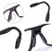 ARIJORJA Replacement Nose Pieces Pads for Oakley Split Shot OO9416 Sunglasses