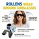 Rollens Roll Up Sunglases w 100 UV Protection Disposable WrapAround 8 Count Made in the USA