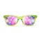 GloFX Ultimate Diffraction Glasses Transparent Green 3D Prism Rainbow Effect Great Edm Festival Concert Fireworks Christmas Lights and Rave Accessory Transparent Green Frames