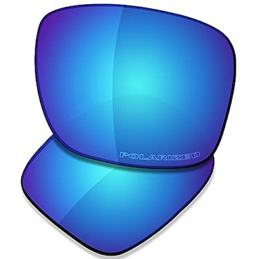 SAUCER Premium Replacement Lenses for Oakley Holbrook OO9102 UV400 Protection AntiScratch Precise Fit Enhanced Clarity Sunglasses High Definition Glacier Blue Polarized