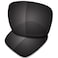 SAUCER Premium Replacement Lenses for Oakley Holbrook OO9102 UV400 Protection AntiScratch Precise Fit Enhanced Clarity Sunglasses High Definition Carbon Black Polarized