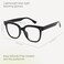 miyya Blue Light Glasses for Women Oversized UV Blue Light Blocker Chunky Frames Stylish Eyewear Access