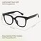 miyya Blue Light Glasses for Women Oversized UV Blue Light Blocker Chunky Frames Stylish Eyewear Access