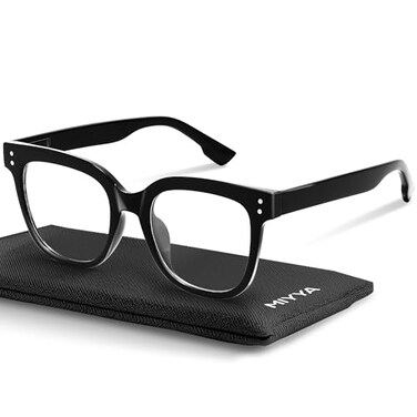 miyya Blue Light Glasses for Women Oversized UV Blue Light Blocker Chunky Frames Stylish Eyewear Access