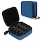 Bukere Travel Sunglasses Organizer Case Adjustable Slot For Multiple Pairs Portable Eyeglasses Storage Box for Men Women