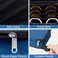 Bukere Travel Sunglasses Organizer Case Adjustable Slot For Multiple Pairs Portable Eyeglasses Storage Box for Men Women