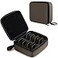 Bukere Travel Sunglasses Organizer Case Adjustable Slot For Multiple Pairs Portable Eyeglasses Storage Box for Men Women