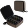 Bukere Travel Sunglasses Organizer Case Adjustable Slot For Multiple Pairs Portable Eyeglasses Storage Box for Men Women