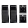 Awpeye 120 Pcs Black Velvet Earring Display Cards Plastic Earring Card Holder for Jewelry Accessory Display 165 x 2 inch