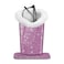 FINTIE Plush Lined Eyeglasses Holder Glasses Stand Case Antiscratch Glasses Storage Organizer for Desk Nightstand Office Glittering Purple