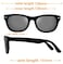 COOLSOME Kids Flexible Polarized Sunglasses for Boys Girls Age 310 with Straps Black Mirrored blueFit Age 610