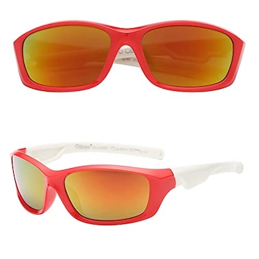 PolarSpex Flexible Kids Toddler Boys Sports Wrap Polarized Sunglasses BPA Free