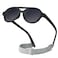 RIVBOS Baby Aviator Wrap Polarized UV400 Sunglasses Soft Frame with Secure Strap for ToddlerInfant and Newborn 018 Months BlackGrey Lens RBK068
