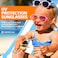 RIVBOS Baby Aviator Wrap Polarized UV400 Sunglasses Soft Frame with Secure Strap for ToddlerInfant and Newborn 018 Months BlackGrey Lens RBK068