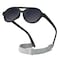 RIVBOS Baby Aviator Wrap Polarized UV400 Sunglasses Soft Frame with Secure Strap for ToddlerInfant and Newborn 018 Months BlackGrey Lens RBK068