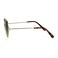 SA106 Kids Child Size Hippie Round Circle Lens Tie Dye Gradient Metal Sunglasses brown