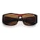 SA106 ToddlerSmall Kids Polarized Antiglare 48mm Fit Over OTG Sunglasses Brown