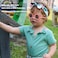 Bouryo Flexible Baby Polarized Flower Sunglasses with Strap Bendable Frame for Infant Boys Girls Ages 024 Months A1 Matte WhitePurple Red Mirror
