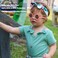 Bouryo Flexible Baby Polarized Flower Sunglasses with Strap Bendable Frame for Infant Boys Girls Ages 024 Months A1 Matte WhitePurple Red Mirror
