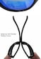 COOLSOME Kids Flexible Polarized Sunglasses for Boys Girls Age 310 with Straps Mirror Lens Black Frame