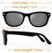COOLSOME Kids Flexible Polarized Sunglasses for Boys Girls Age 310 with Straps Mirror Lens Black Frame