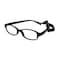 EnzoDate Children Optical Glasses Frame with Strap Size 4916 No Screw Flexible Girls Boys GlassesOnepiece Kids Glasses