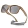 HJSTES Polarized Baby Sunglasses for Toddler Boys Girls TPEE Flexible Frame with Strap for Infant Age 03Square Brown