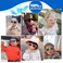 HXS 2Pack Polarized Toddler Sunglasses with Strap for 24 Year OldsBlack Mint Green