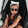 Hycredi Baby Polarized Sunglasses with Strap UV400 Protection Infant Toddlers Sun Glasses for Age 024monthsBlack