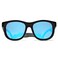 Hycredi Flexible Polarized Sunglasses with Strap for Baby Age 02 Years BlackMirrored Blue