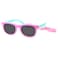 JUSLINK Flexible Polarized Baby Sunglasses for Toddler and Infant with Strap Age 16PinkGreen