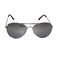 NEON NATION Unisex Kid Sized Aviator Sunglasses wSilver Mirror Lens Silver