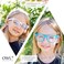 OWL Orange Kids Clear Lens Glasses Protect Childs Eyes UVB UVA